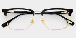 Audrey Browline Black Glasses2