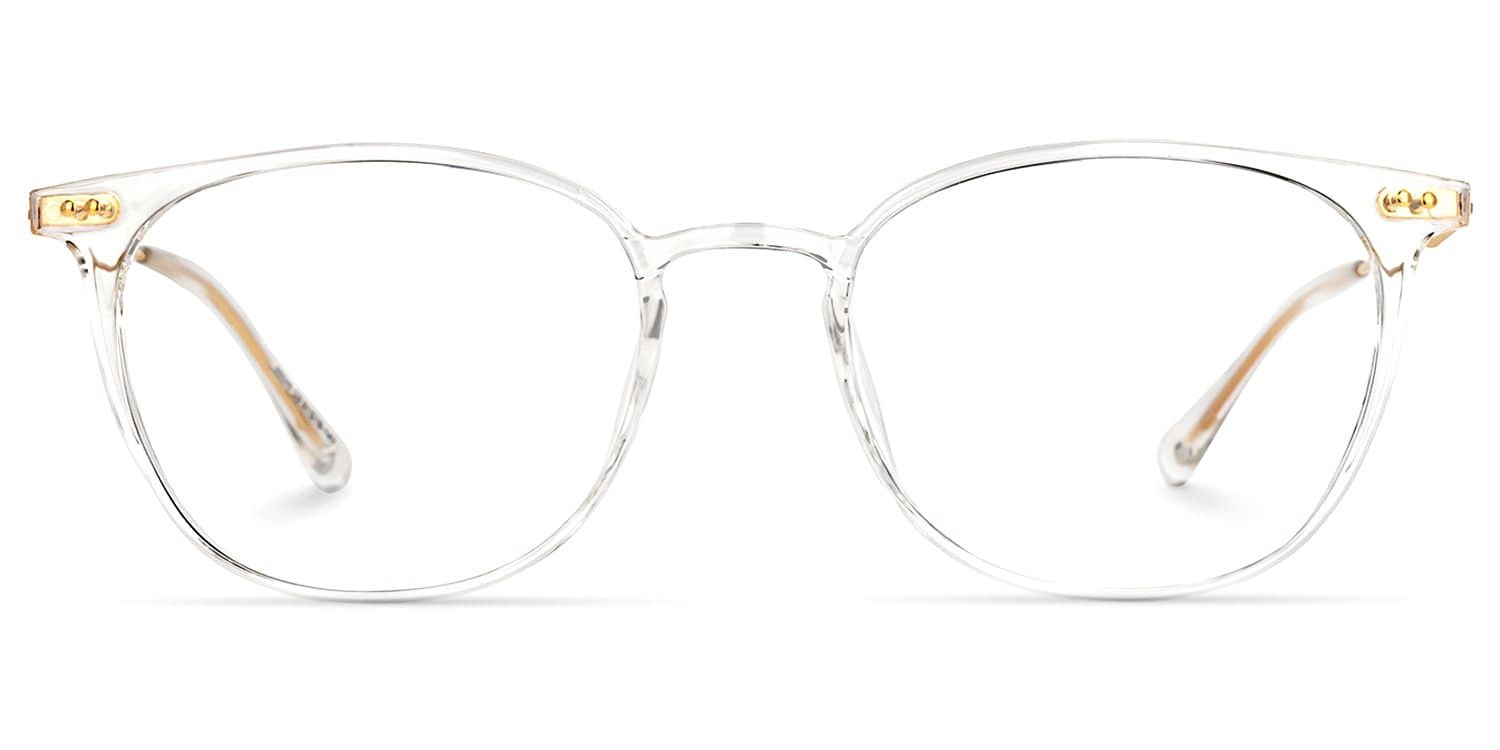 Vilanova Round Clear Glasses | ZEELOOL UK0