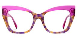 Conrad Cateye Purple Tortoise Glasses0