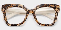 Malcolm Square Havana Glasses1