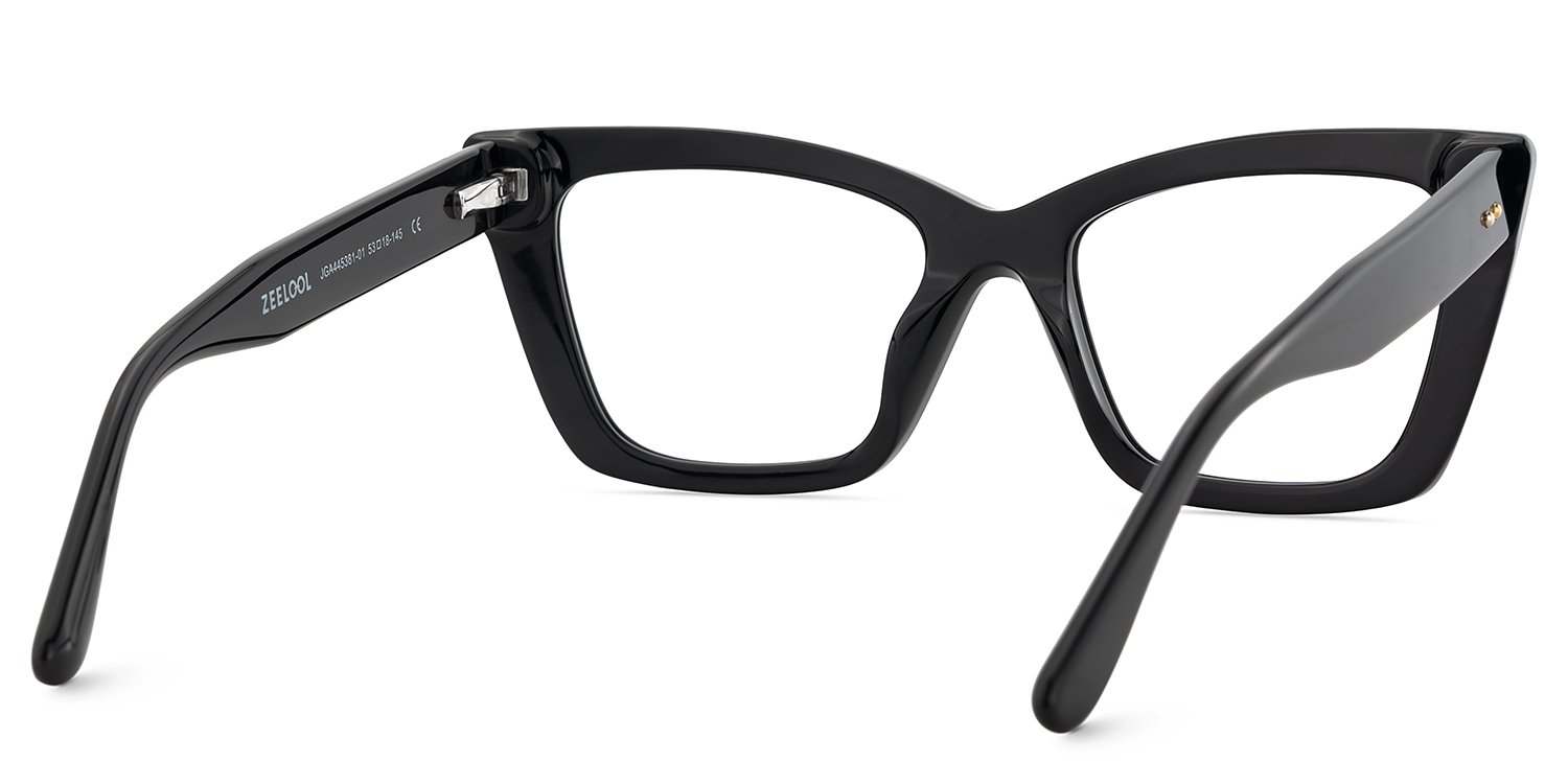 Black White Frame Glasses - Mcnatt on Sale | ZEELOOL UK6