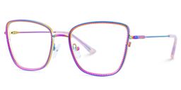 Solimar Square Iridescent Glasses3