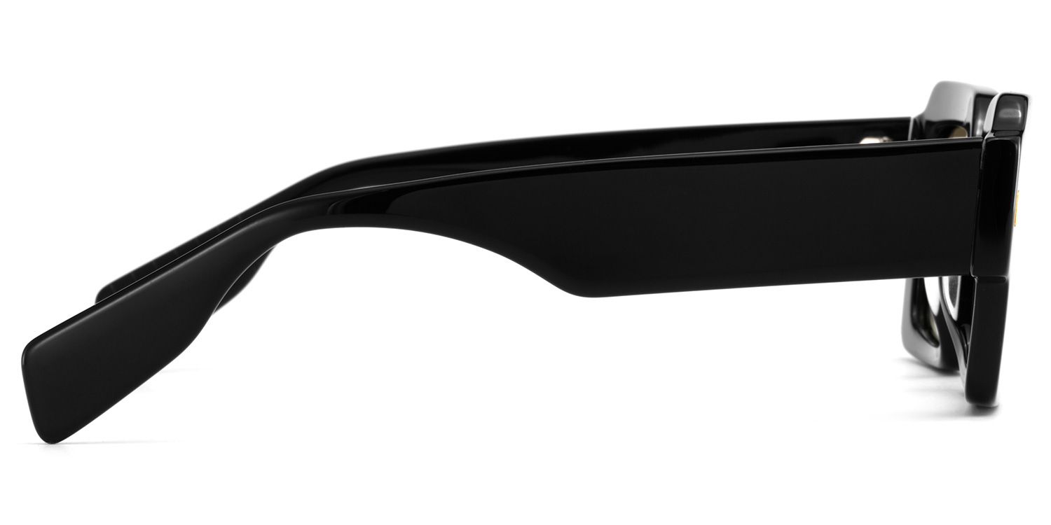 Bobbee Square Black Sunglasses | ZEELOOL UK3