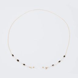 Stylish Exquisite Pearl Gold Eyeglasses Chains1