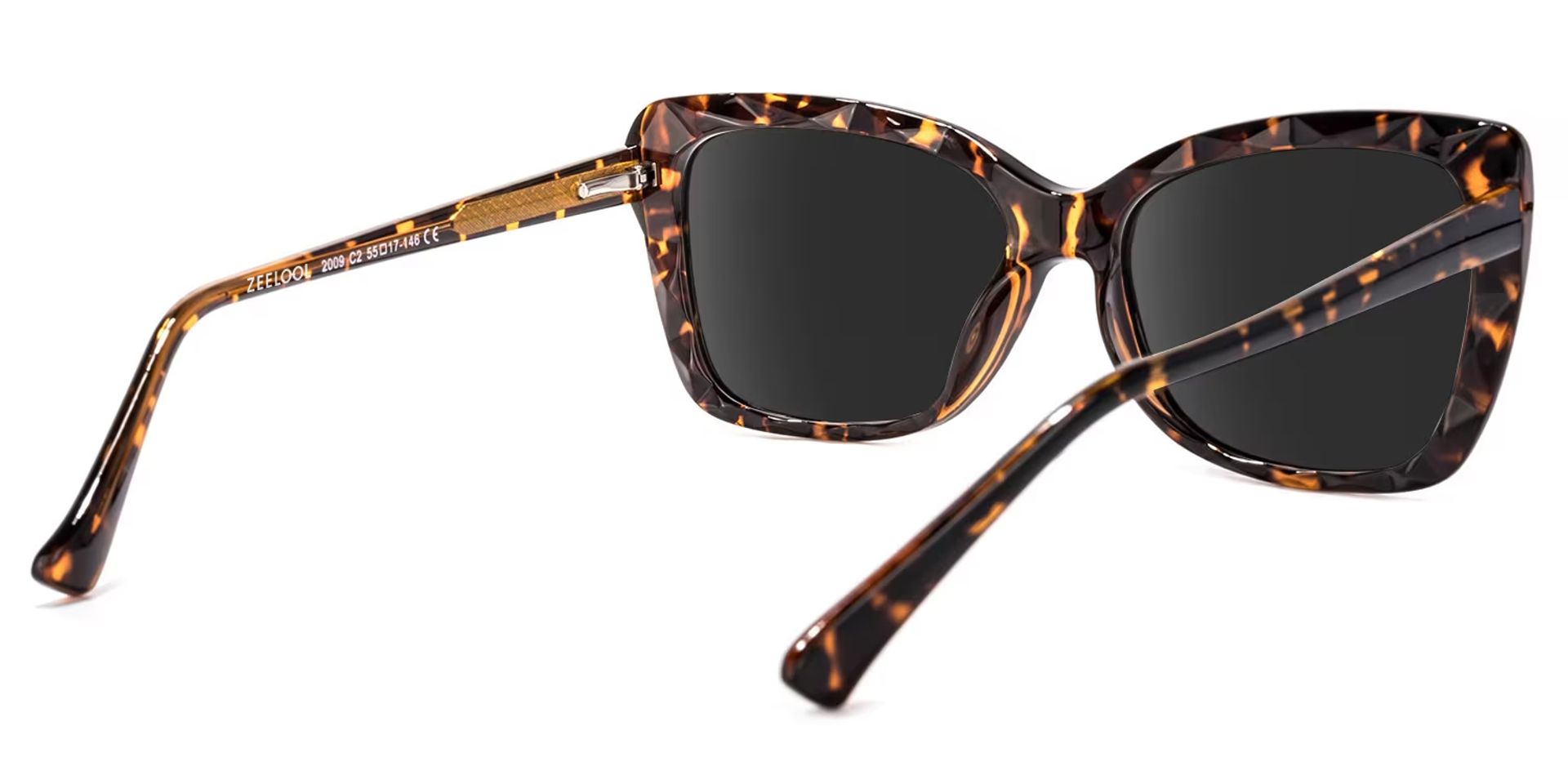 Edna Cateye Yellow-Tortoise Sunglasses | ZEELOOL UK3