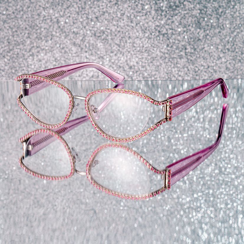Star Cateye Iridescent Glasses