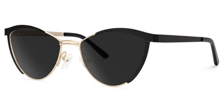 Sydney Black Cat eye Sunglasses