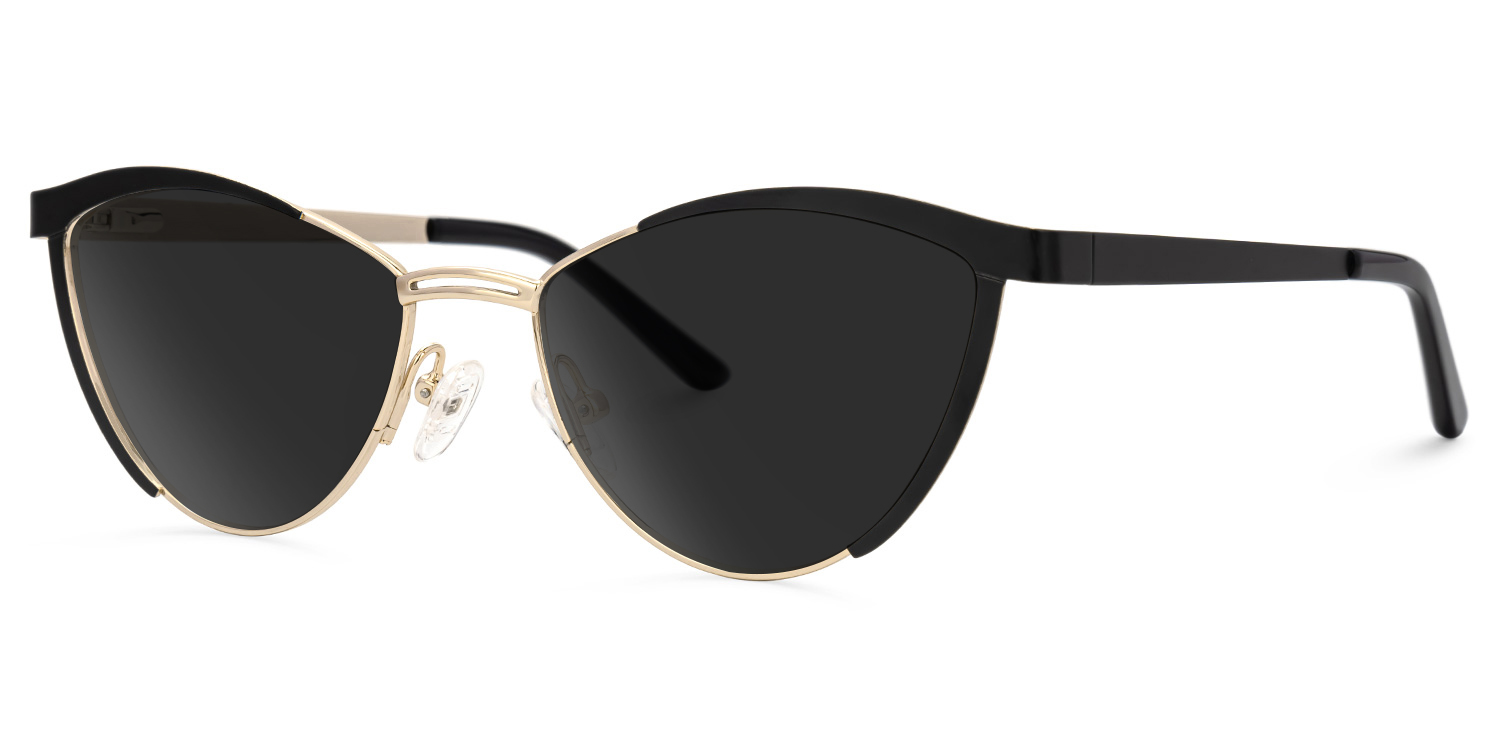Sydney Cat Eye Black Sunglasses