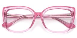 Fenn Cateye Pink Glasses1