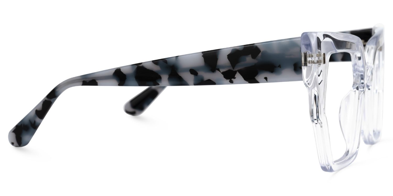 Tefonie Geometric Red-Floral Glasses2