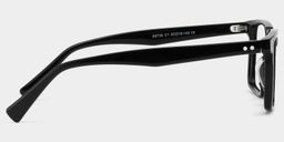 Griffin Black Rectangle Glasses3
