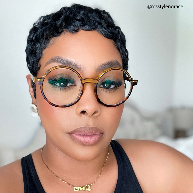Chantel Round Tortoise Glasses | ZEELOOL UK5