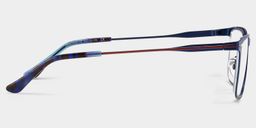 Roxana Rectangle Blue Glasses3