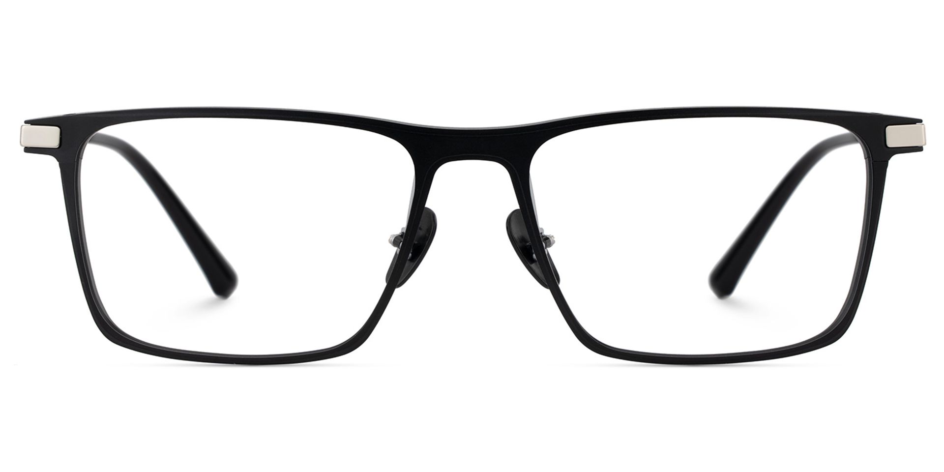 Titanium Eyeglasses for Men in Black Color1