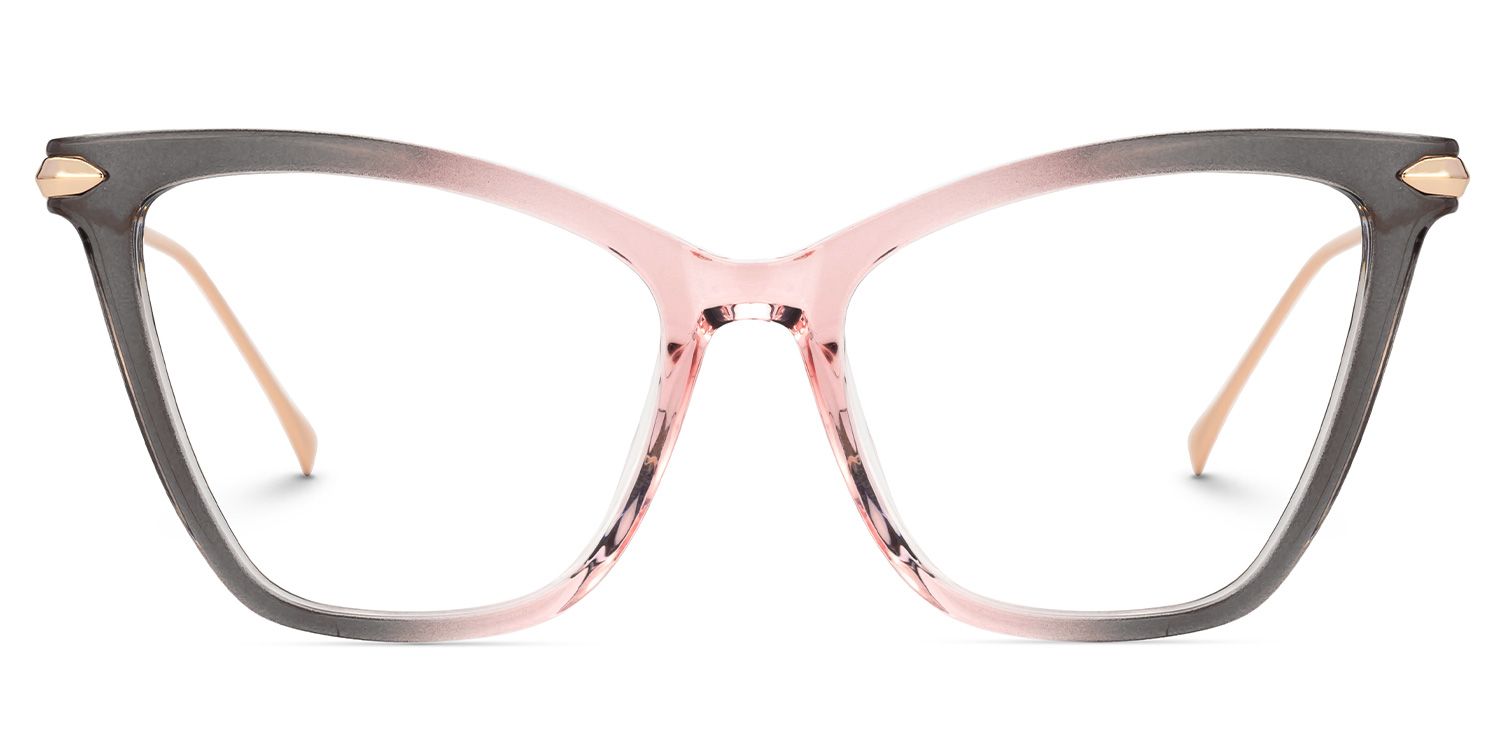 New Arrival Pink-Gray Color for Hilary Frame Glasses | ZEELOOL UK0