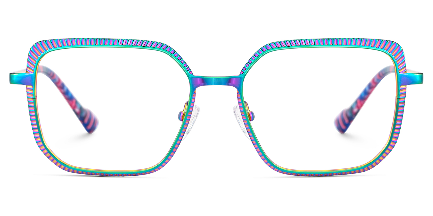 Maverick Square Multicolor Glasses