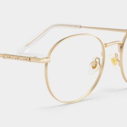Ian Round Gold Glasses5