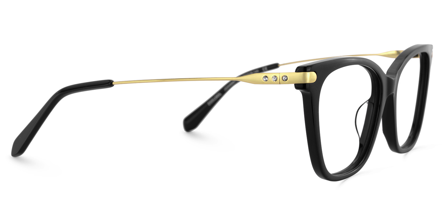 Cardoso Butterfly Black Glasses4