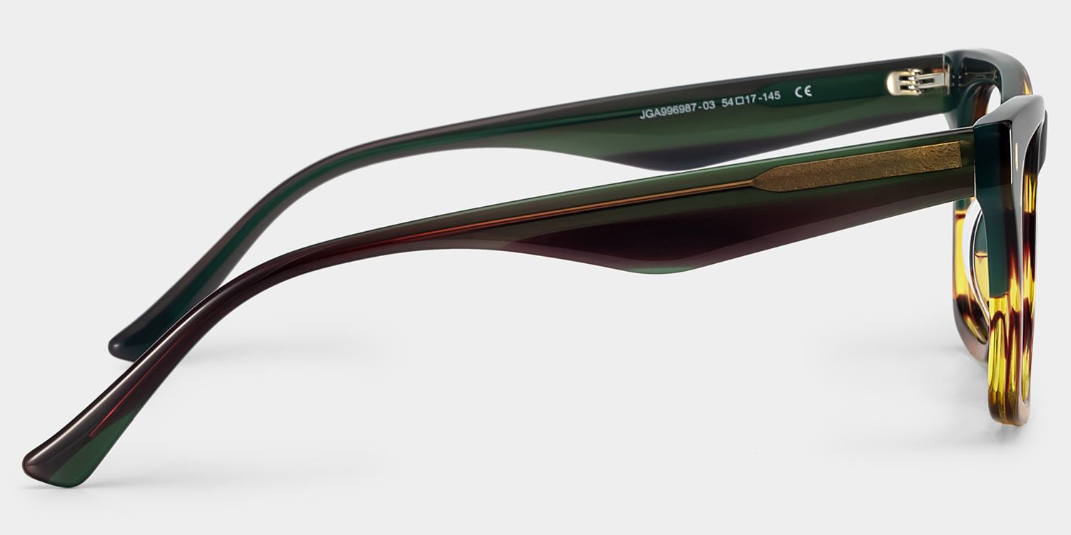 Brookins rectangular tortoise shell glasses Online | ZEELOOL4