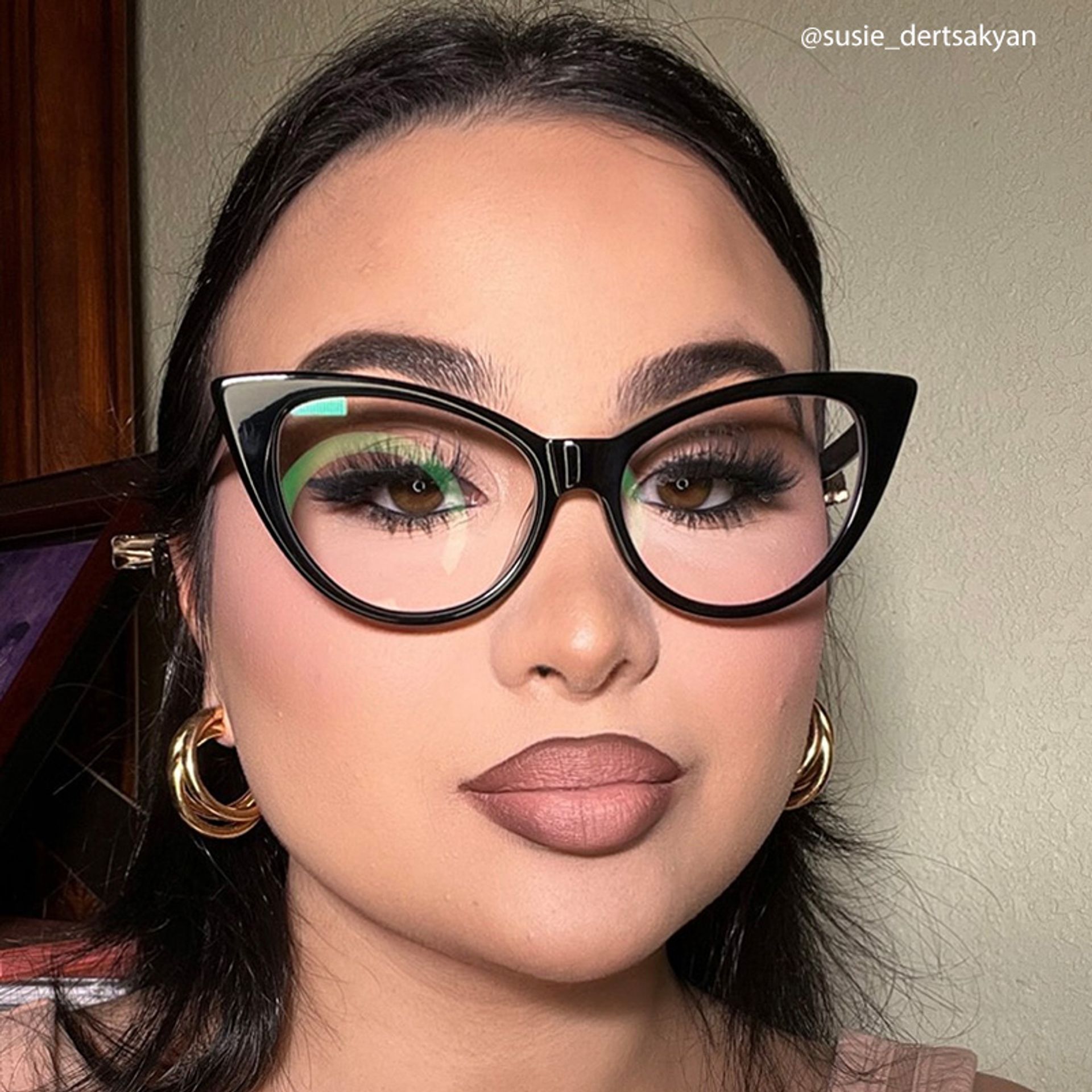 Marilyn Cat-eye Black Eyeglasses and Glasses Frames9