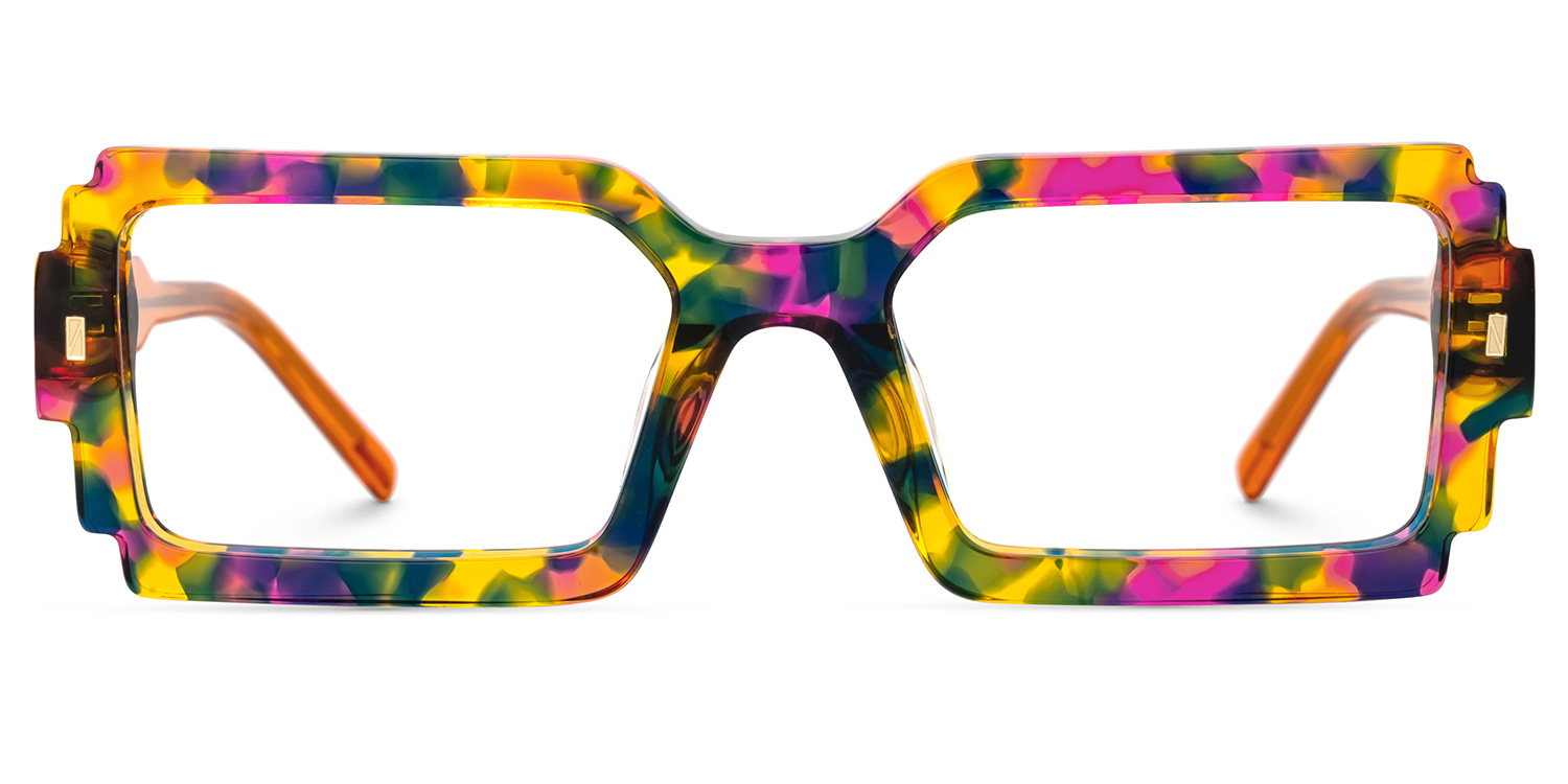 Frederick Rectangle Tortoise Glasses0