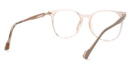Simoni Round Beige Glasses4