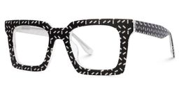 Kevin Square Two-Tone Glasses1