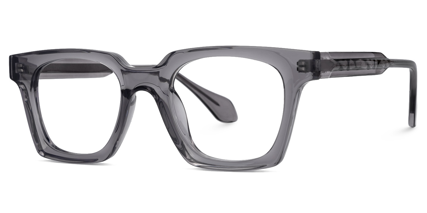 Square Oconnor Gray Color Frame Glasses | ZEELOOL UK1