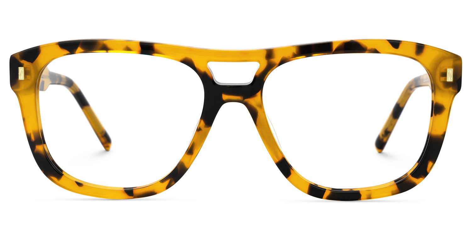 Forde Oversized Aviator Prescription Glasses | ZEELOOL UK1