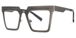 Candis Square Gray Glasses1