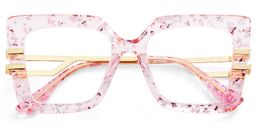 Poutine Square Pink Glasses1