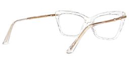 Juliet Cateye Clear Glasses3