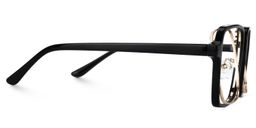 Nellie Black-Gold Aviator Glasses4