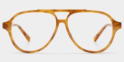 Drew Tortoise Aviator Glasses0