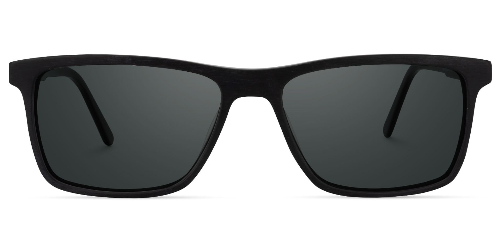 Daniel Rectangle Black Sunglasses | ZEELOOL UK0