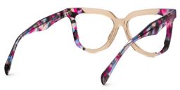 Busby Butterfly Beige Glasses3