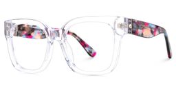 Scicluna Square Clear Glasses1