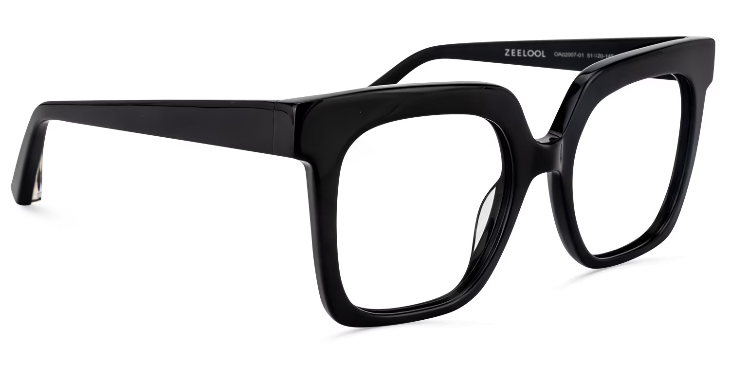Dexter Square Black Glasses3