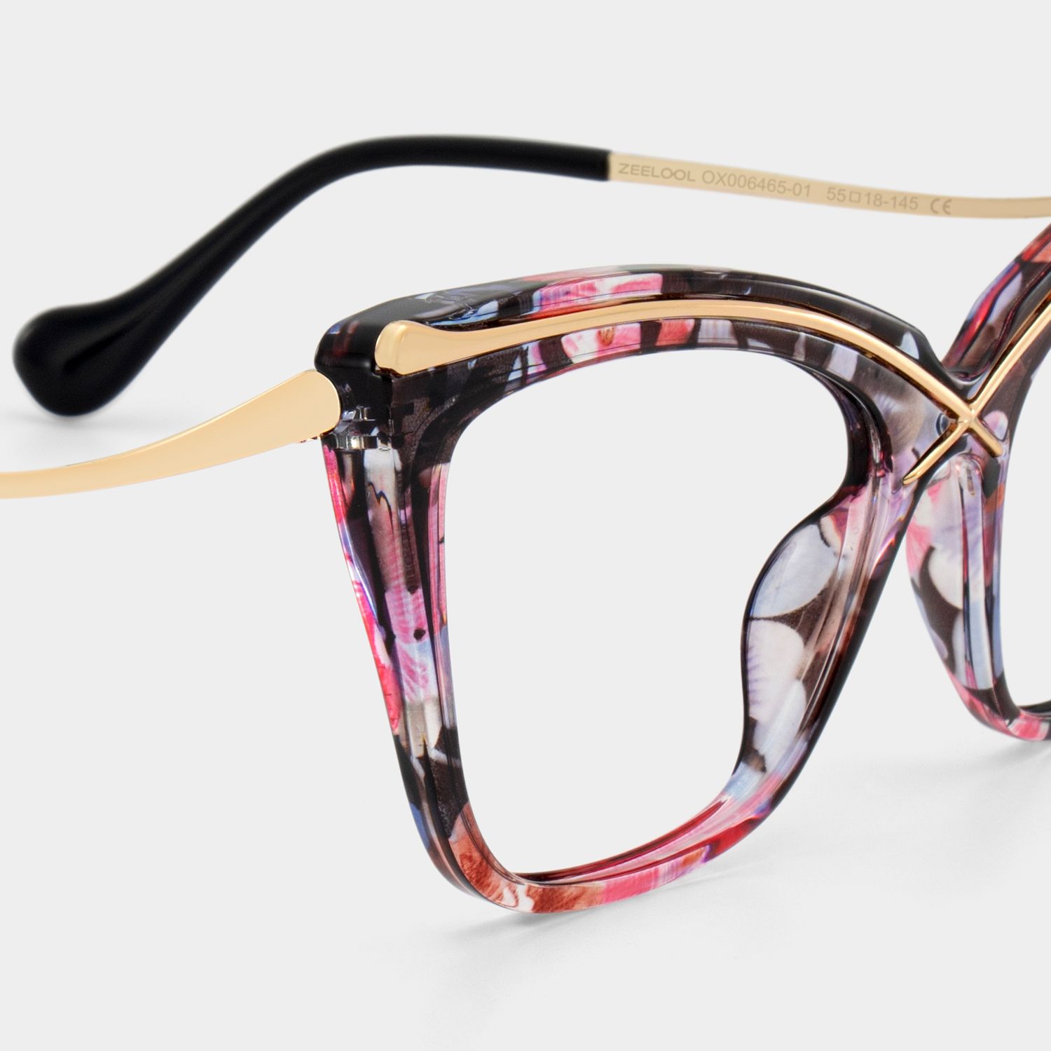 Winston Butterfly Floral Frame Eyeglasses | Zeelool4