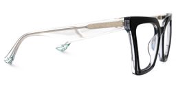 Luby Cateye Black Glasses2