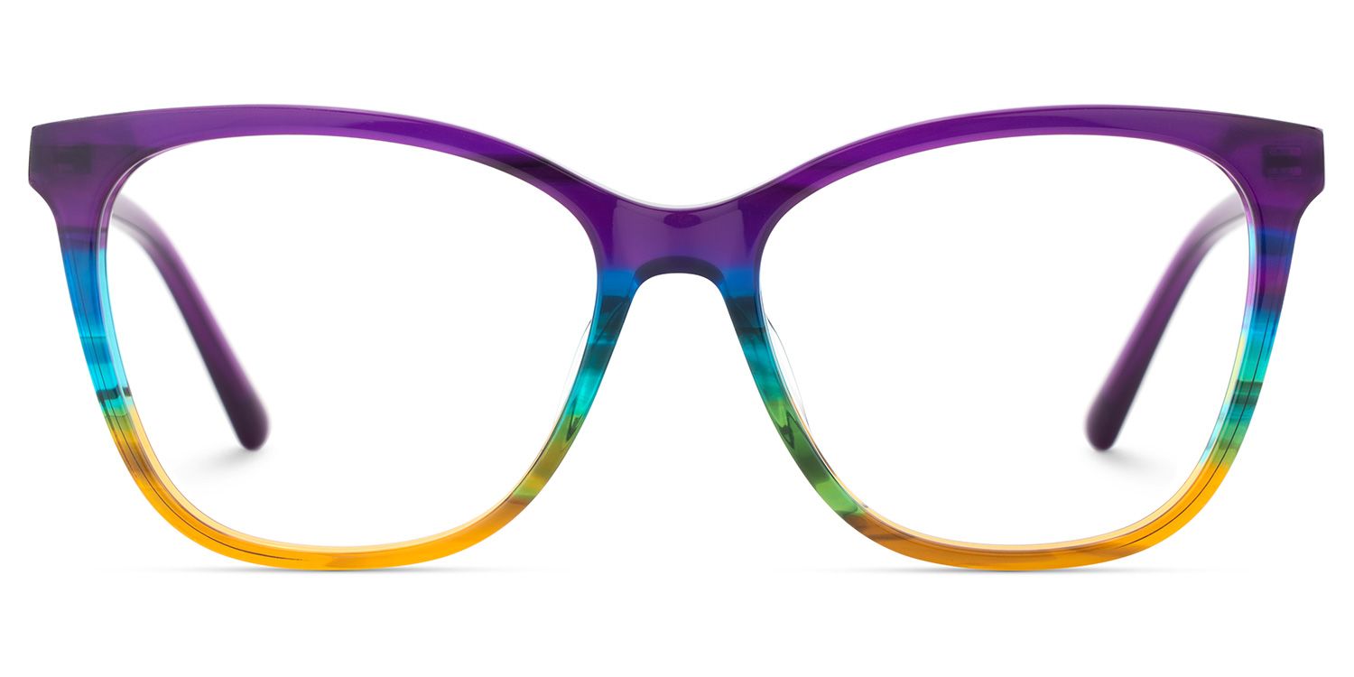 Gage Butterfly Colorful Color Frame Glasses for Women | ZEELOOL UK1