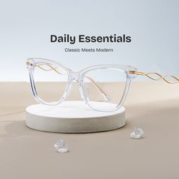Mason Cat eye Clear Glasses0
