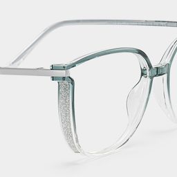 Rodz Square Gray Green Glasses4