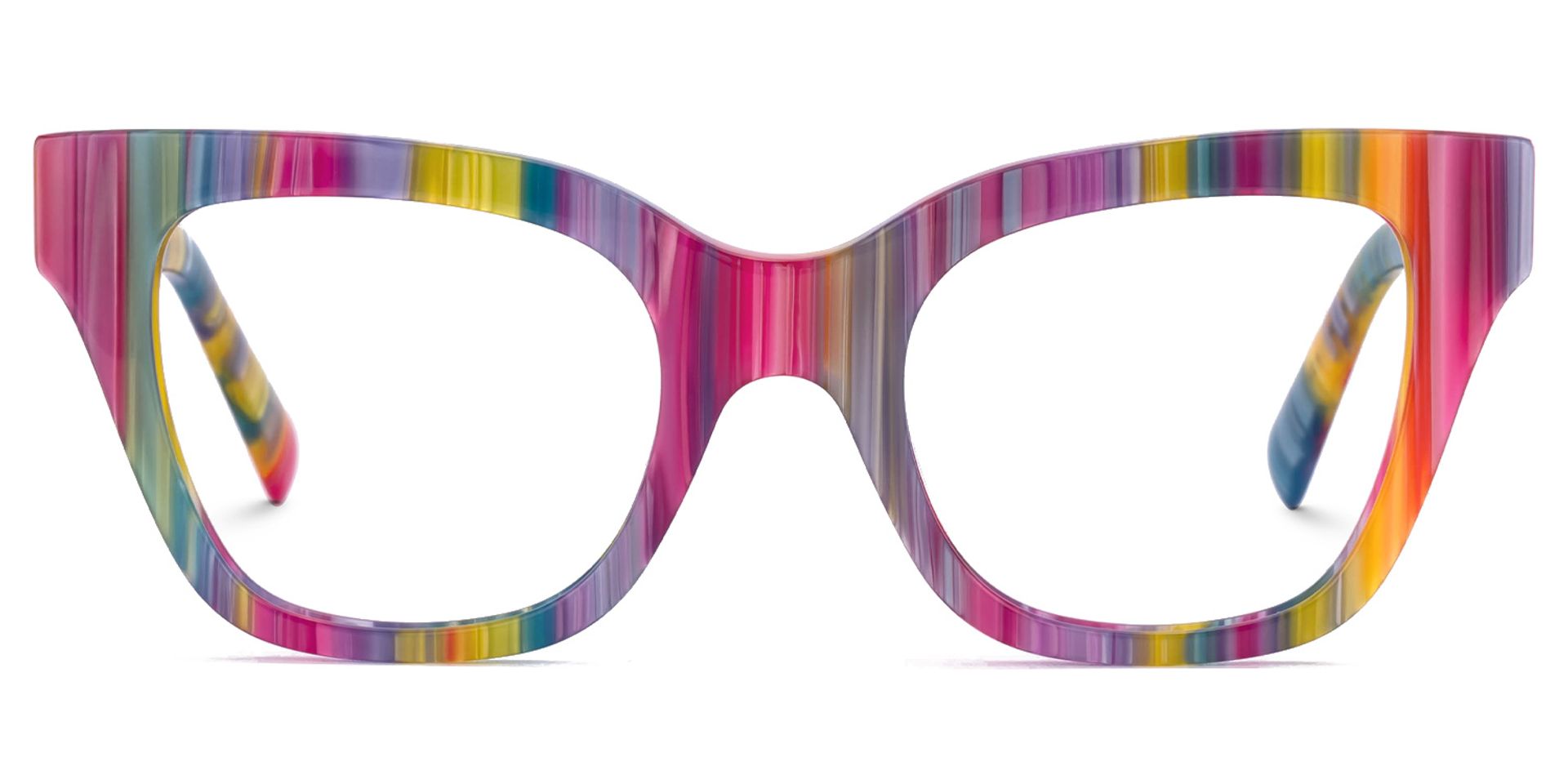 Nereyda Candy Color Eyeglasses Skittles | ZEELOOL UK0