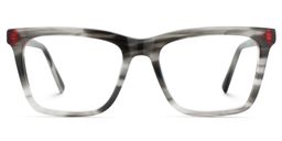 Denver Rectangle Gray Glasses1