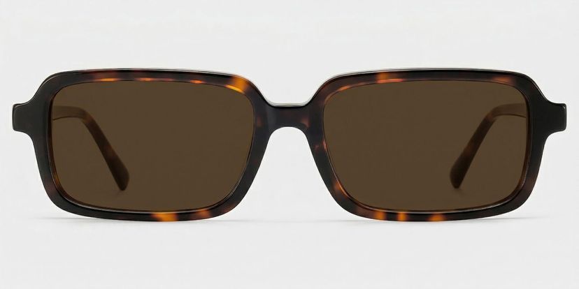 Danielle Tortoise Rectangle Glasses