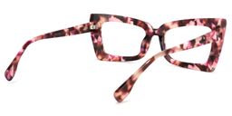 Newell Rectangle Pink-Floral Glasses4