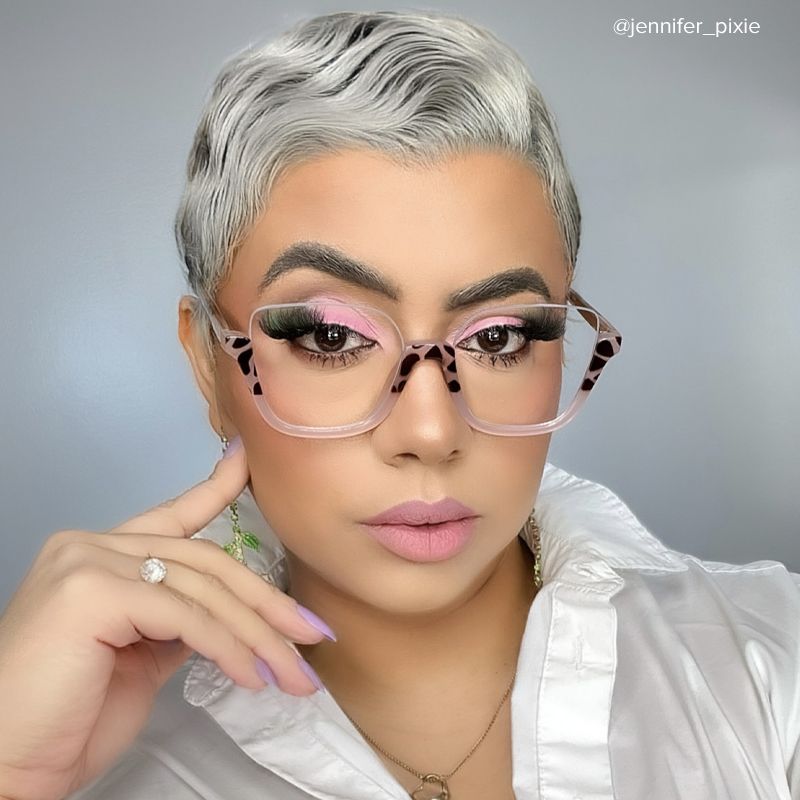 Kellina Square Two-Tone Glasses4