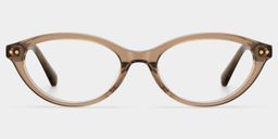 Ashby Brown Oval Glasses0