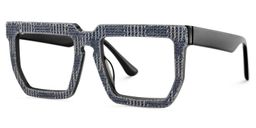 Daniela Rectangle Gray Glasses2